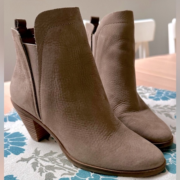 Lucky Brand Jana Leather Ankle Boots 7.5 M - Picture 5 of 6